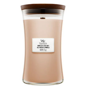 WoodWick Vanilla & Sea Salt Large Candle - 611gr