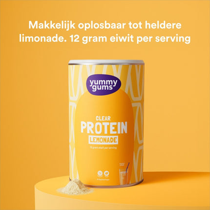 Yummygums Clear Protein Lemonade - 224gr