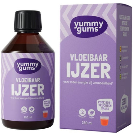Yummygums IJzer Vloeibaar - 250ml