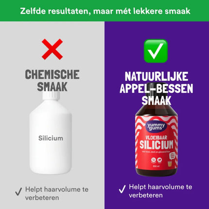 Yummygums Silicium Vloeibaar - 500ml