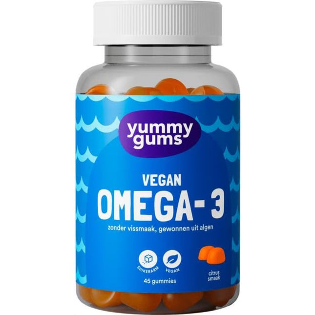 Yummygums Vegan Omega-3 Gummies - 45pcs