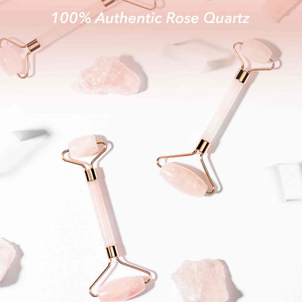Zoe Ayla Rose Quartz Gezichtsroller